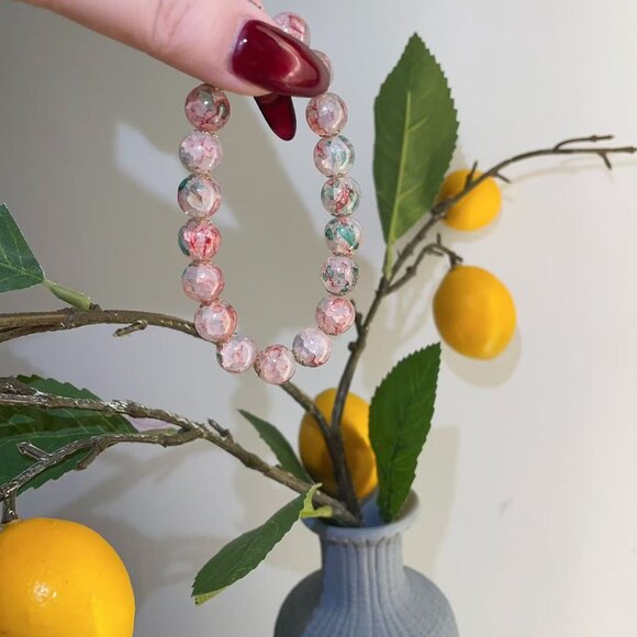 Multicolor Bead Bracelet, Novel Derivative Bracelet - Picture 4 of 13